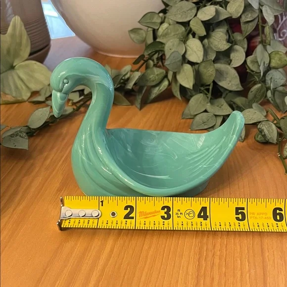 Vintage Marbled Swan Soap Dish 1970’s RARE - Picture 9 of 10